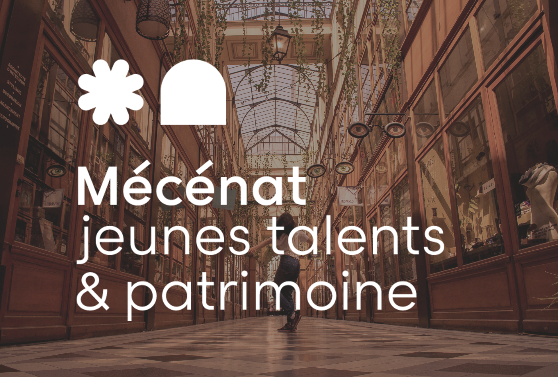 Logo du fonds mécénat Jeunes Talents & Patrimoine du Crédit Agricole d'Ile-de-France