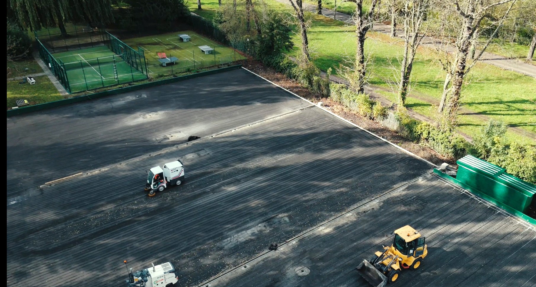 Stade Francais - géothermie tennis Power Road - image 1