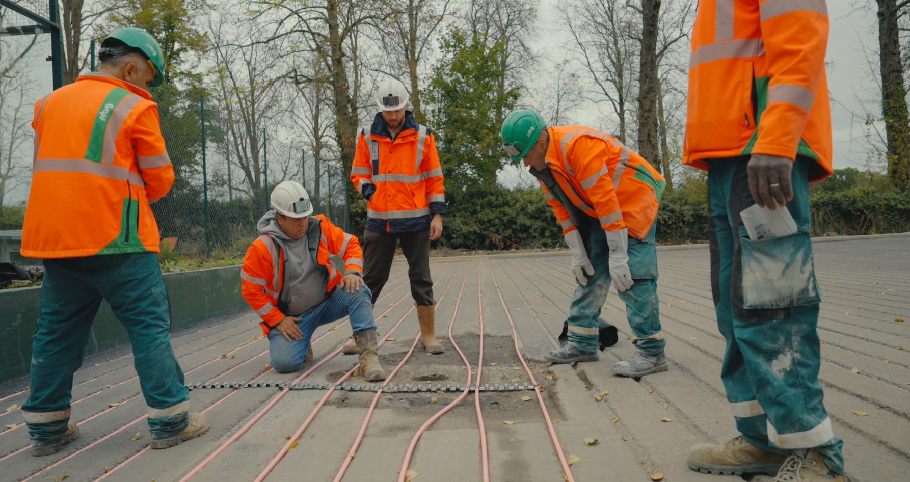 Stade Francais - géothermie tennis Power Road - image 3